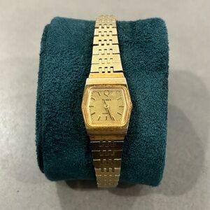 Vintage Gold-Tone Timex Watch